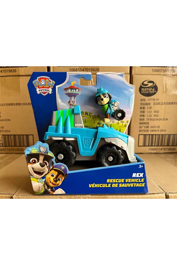 PAW PATROL 97237-9-rex Original Box Paw Patrol Action Figure 10kinds Ryder Everest Tracker Chase Rex
