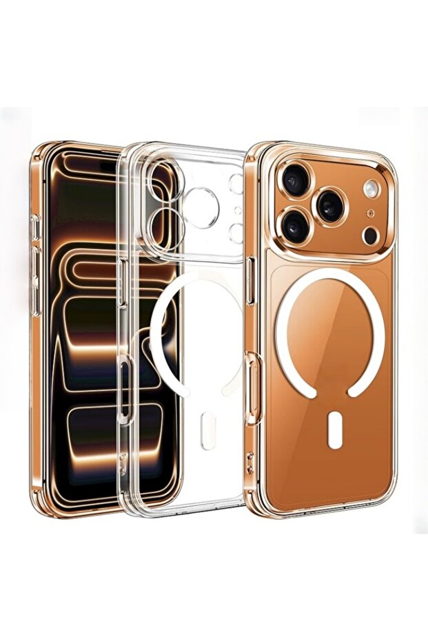 غطاء شفاف للغاية مزود بمغناطيس لهاتف iPhone 17 Pro Max / 17 Pro / 17 /
