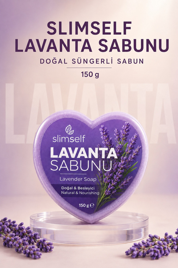 Lavender Sponge Natural Soap