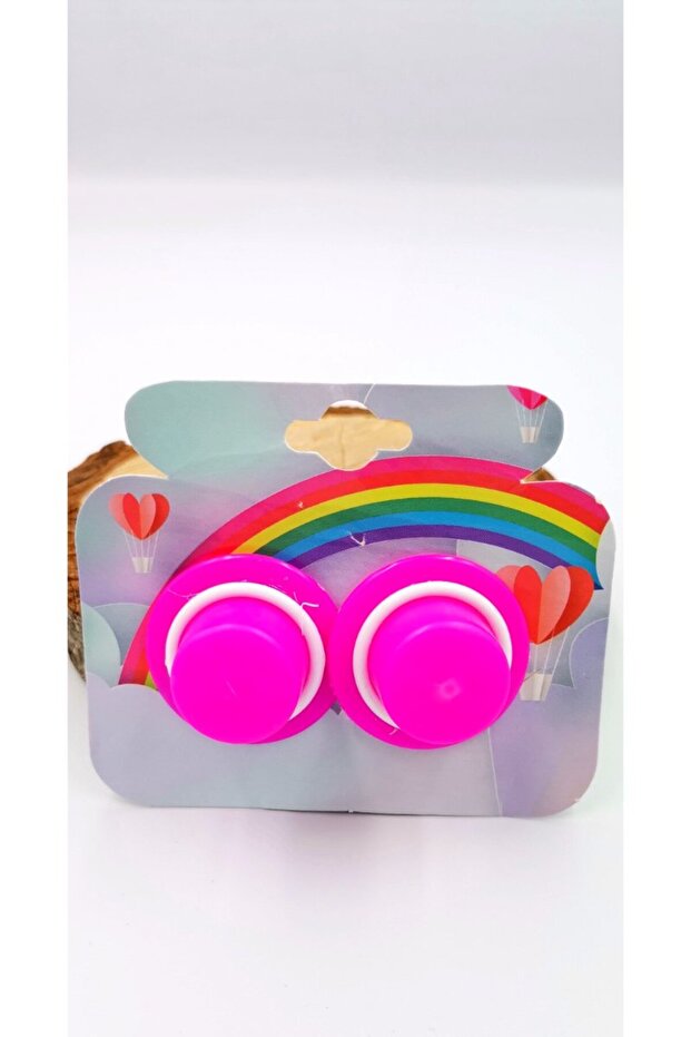 Set of 2 Figured Colorful Luxury Rubber Buckle