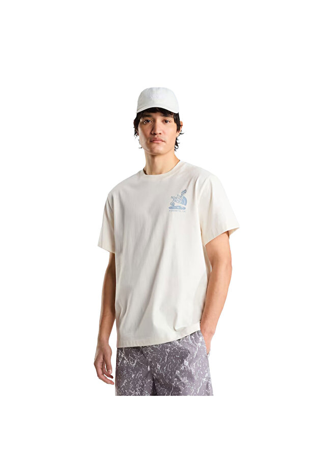 Stones Relaxed Men's White T-Shirt