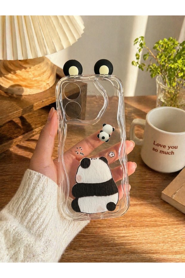 Realme Note 60 Compatible Camera Protected Shock Absorbing Wavy Edge Case