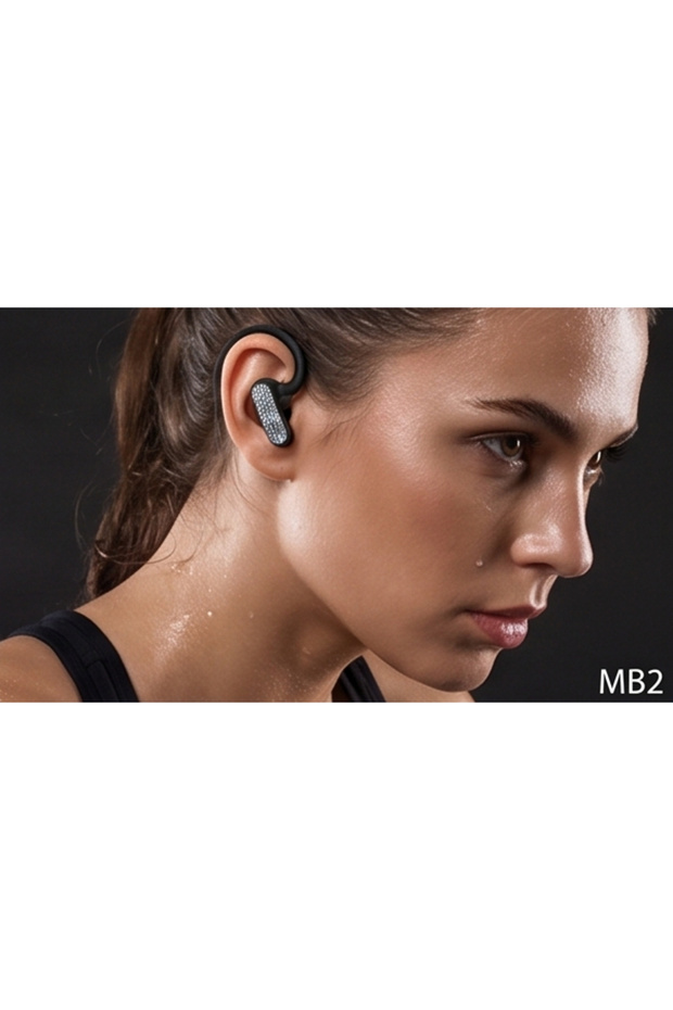 Rhinestone Design Wireless Headphones | Open-Ear Bluetooth 5.4 Earbuds