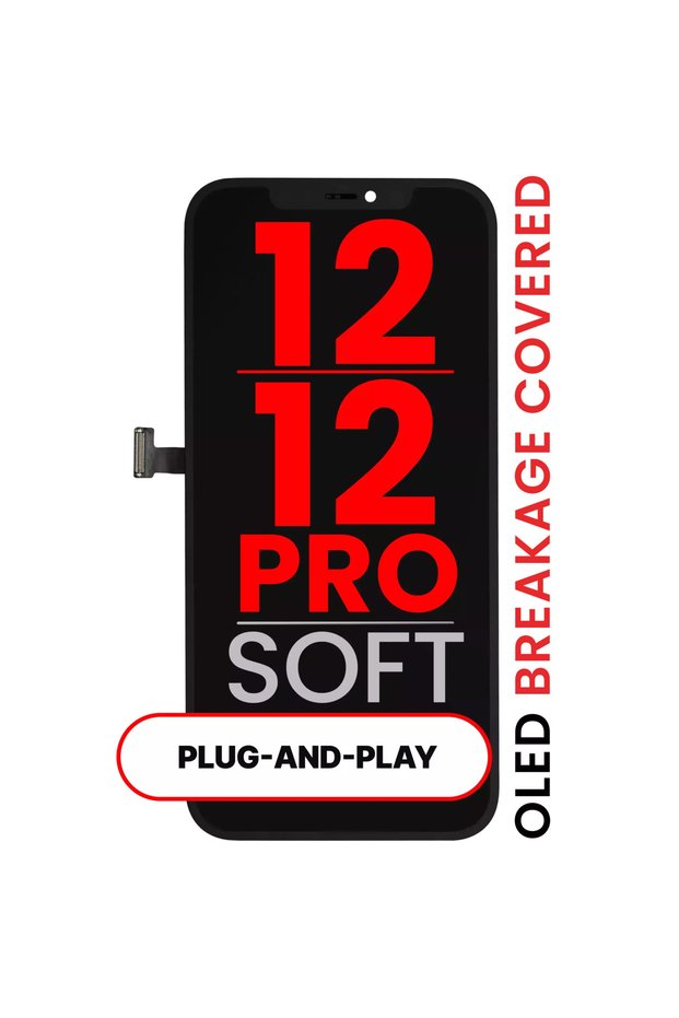 Ansamblu Display iPhone 12 / 12 Pro AMPro XO7 Soft OLED
