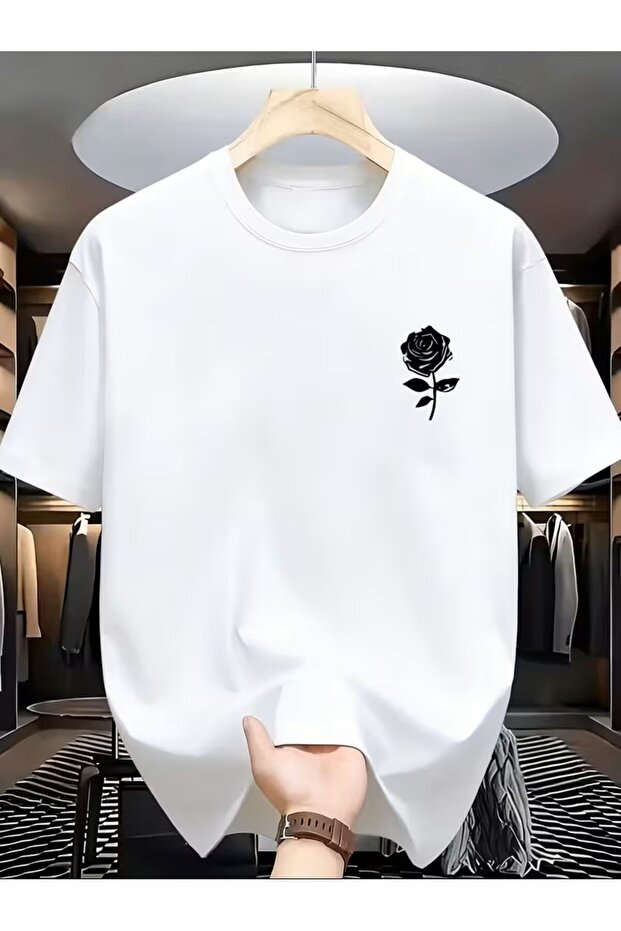 Printed T-Shirt. Short Sleeve Summer & Spring Casual Top Wear T-Shirt