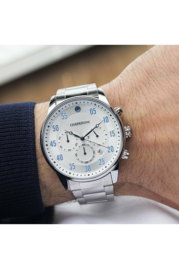 Ch002584 Men's Wristwatch with Steel Strap