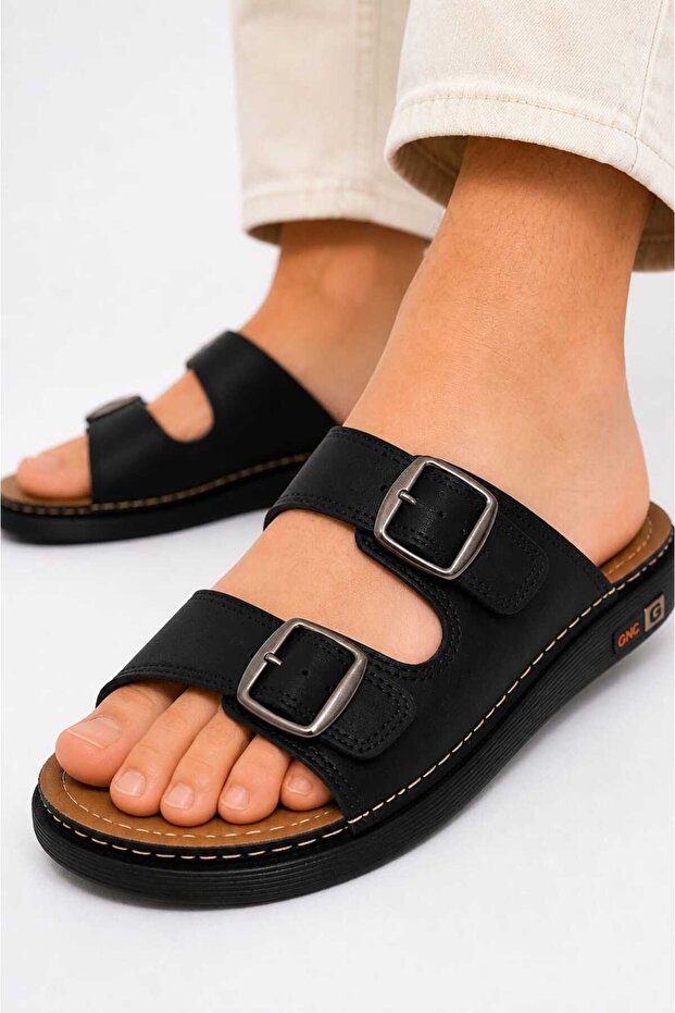 Men's Orthopedic Double-Strapped Home and Outdoor Slippers