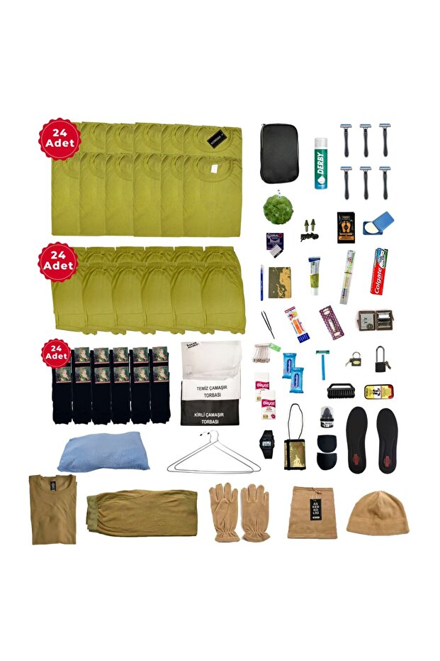 24-Piece Gendarmerie Winter Full Uniform Military Package