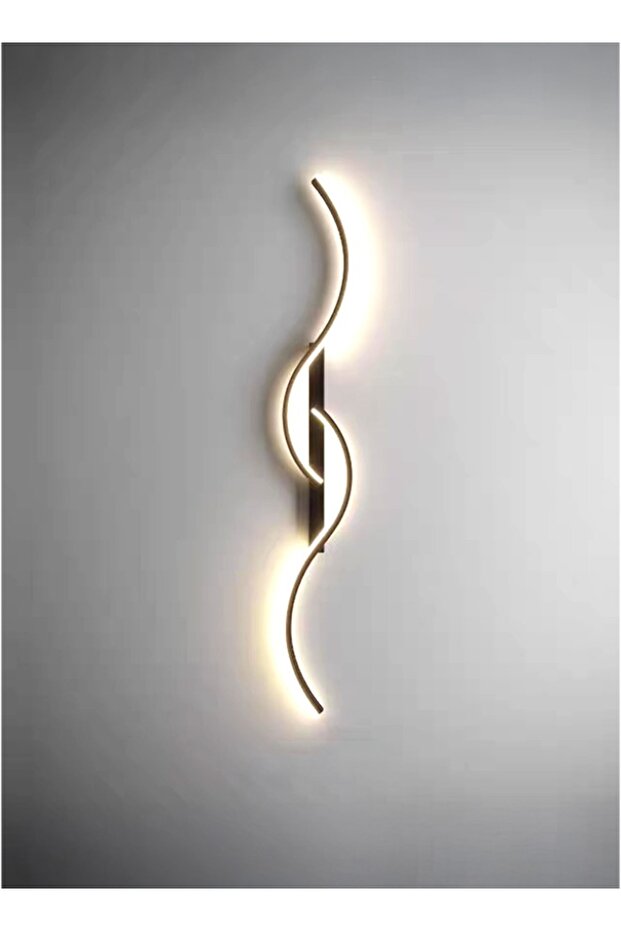 Modern Lighting, Wall Light, Black Color, Length:80 cm, Suitable for living room, dining room, bedroom, bathroom
