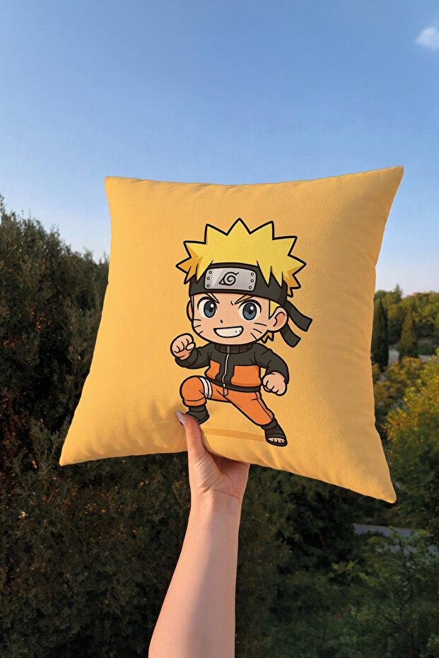 Naruto Throw Pillow Cover 43X43 Anime Game Movie Themed Decorative Pillowcase Double Side Printed