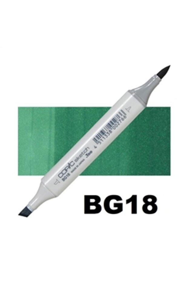 قلم ماركر سكيتش BG18 باللون الأزرق المخضر
