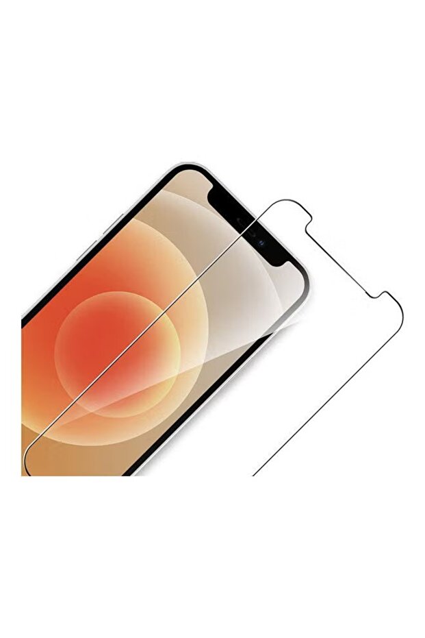 واقي شاشة زجاجي مقوى لهاتف Apple iPhone 12 Pro Max شفاف