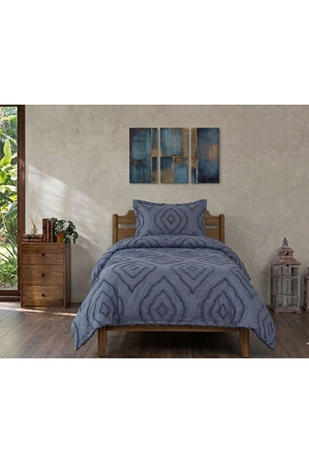 Single Bedspread Esedra Indigo