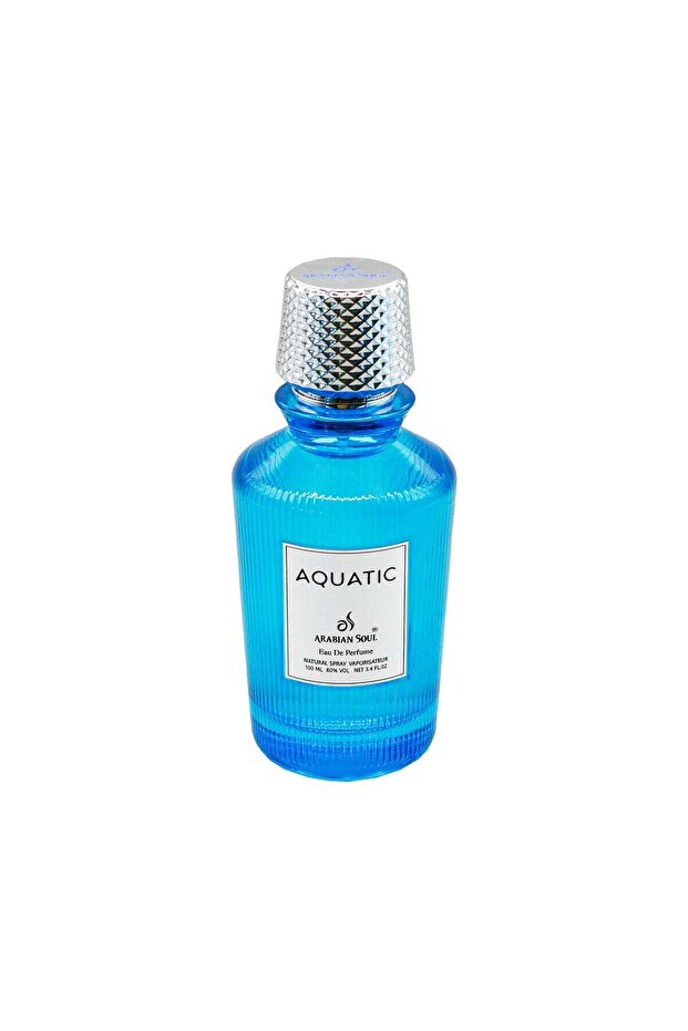 Aquatic Eau de Parfum 100ML – Long Lasting Unisex Marine Fresh Fragrance | Lavender Mint Sandalwood Musk Ambergris Perfume