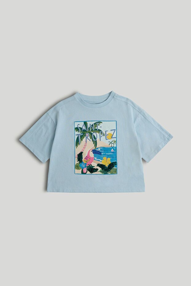 Blue Saint Tropez T-Shirt