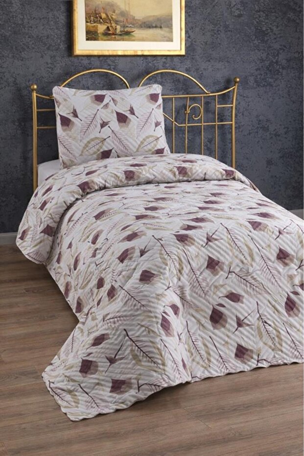 Ultrasonic Quilted Helin Single Pique Set 160X235 cm