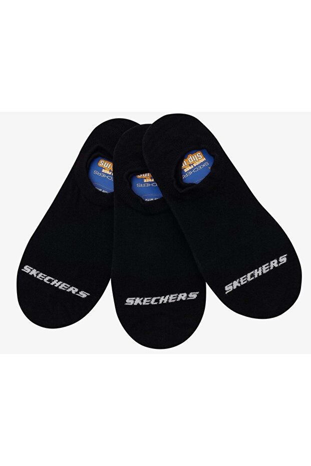 S2520314 U No Show 3 Pack 3 Pieces-Each Unisex Socks Black