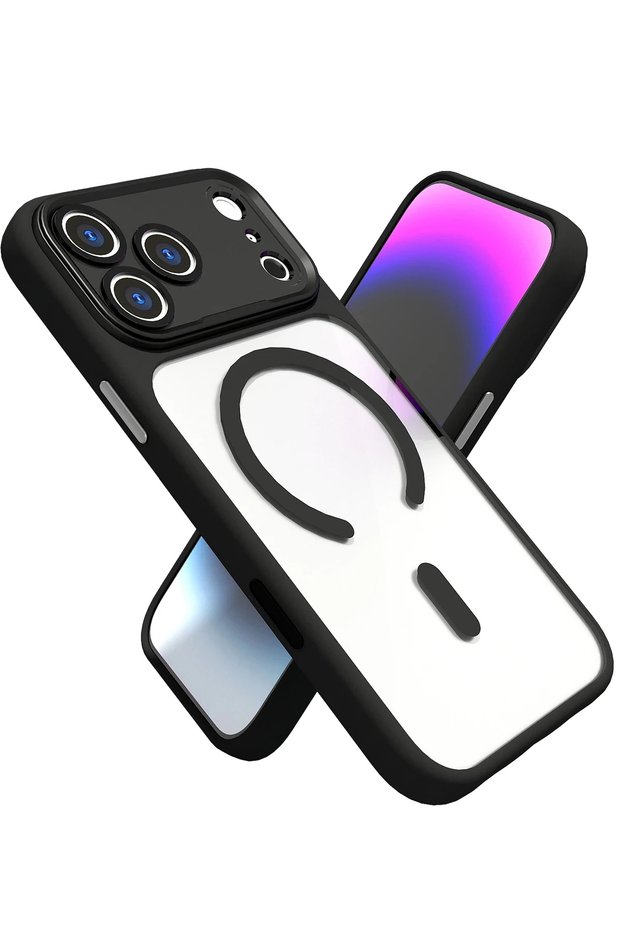 Ilkeshop iPhone 17 Pro Hazar Magsafe Cover (170946) - Black