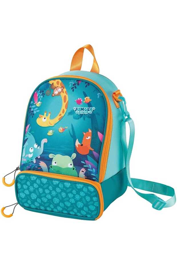 7.1L Picnik Miniz Jungle Fever Lunch Bag, Green