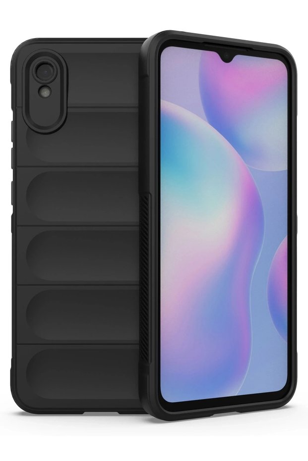 Ilkeshop New Redmi 9A Case Optimum Silicone (182310) - Black