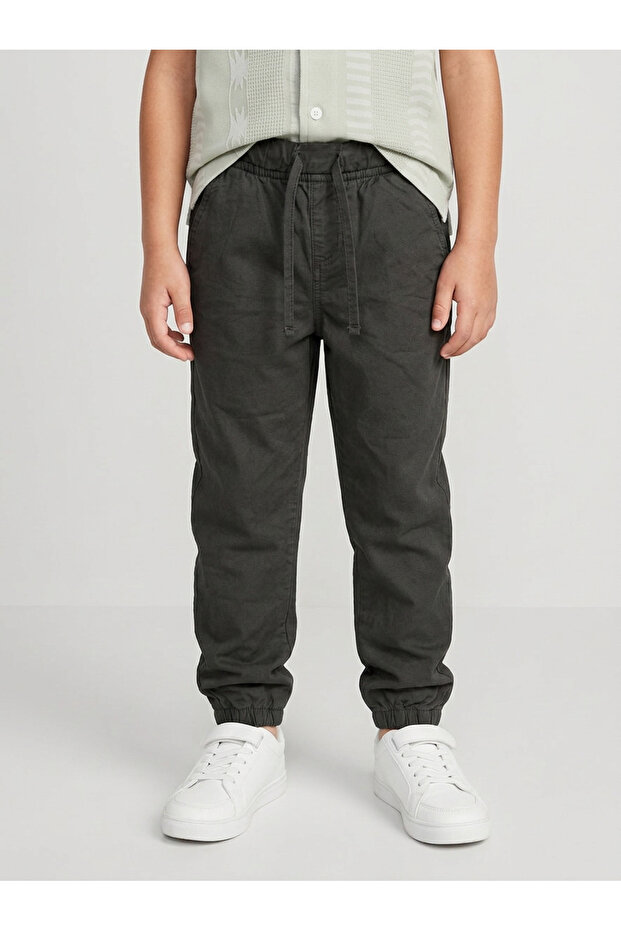 Toddler Boys Poplin Joggers, 5-6Y