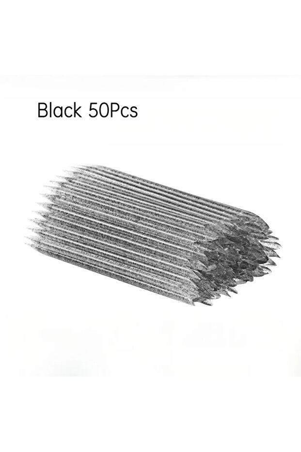 Black 50pcs 50pcs Bag Reusable Double-Head Crystal & Orange Wood Cuticle Pusher – Nail & Pedicure Ca