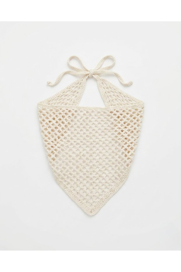 Crochet Knitted Bohemian Style Bandana (Suitable for Children and Adults)