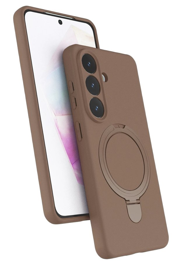 Ilkeshop Galaxy S26 Plus Cover with Regal Magsafe Stand - (213530) Desert Titanium
