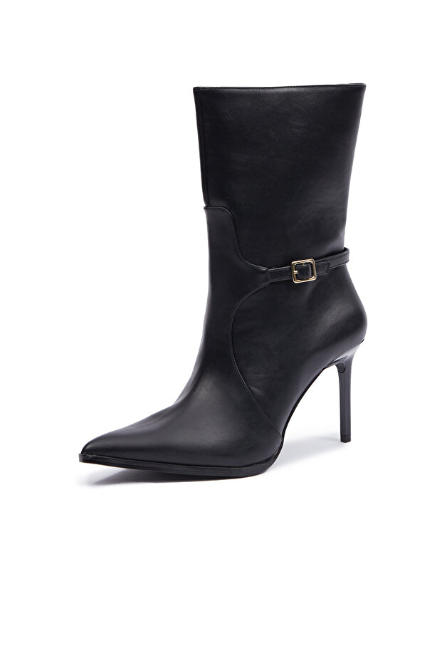 Botine negre cu toc - 2
