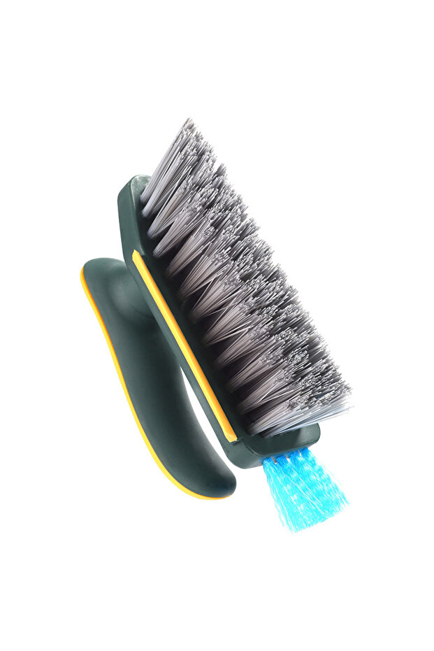AS 4 In 1 V-Shape Crevice Scrubber Brush Kitchen Bathroom Tile Floor Cleaning Brush Window Groove Co