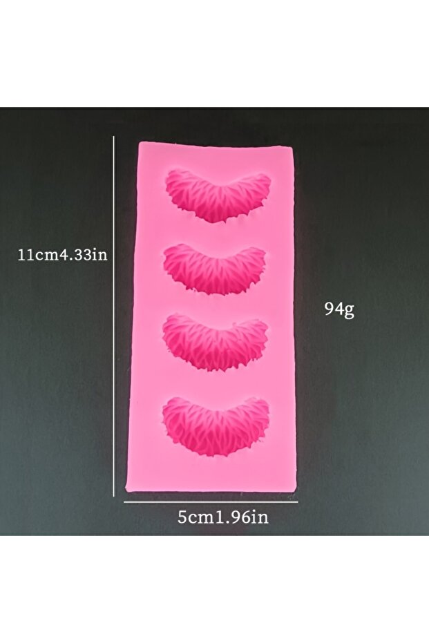 Orange petal2 1 piece, simulated orange chocolate cake silicone mold, dry pez shaped fruit decoratio