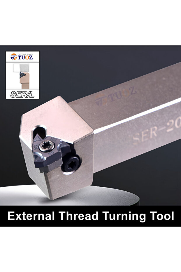 أداة خراطة خارجية بدون إدخالات SER 2020K16 TUOZ SER SEL طراز SER1010H11 SER1616H16 SER2020K16 SE