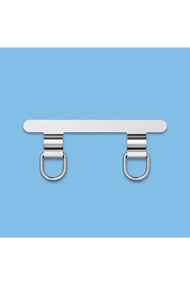 Other C-Silver Stainless Steel Metal Cellphone Strap Gasket for iPhone 16 15 Double Buckle Xyun Ring
