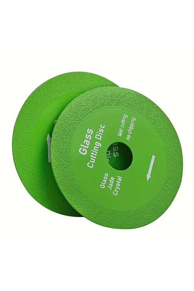 2PCS Diamond Glass Cutting Disc for Marble, Ceramic Tile & Jade | Sharp Brazed Polishing Saw Blade f