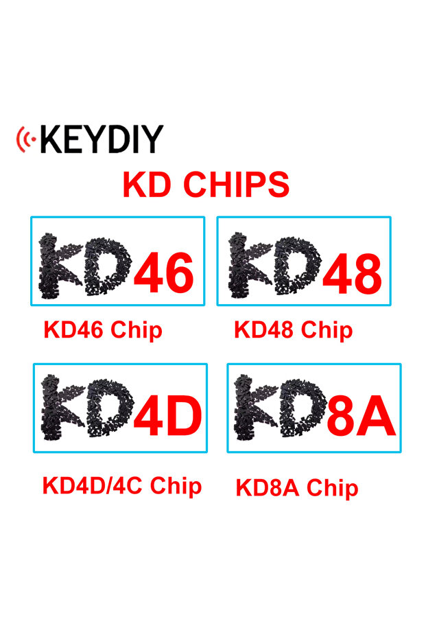 5pcs KD 4D Chip 5 10pcs/lot Car Key Chip KD 4C/4D KD 48 KD 46 4C 4D 46 48 8A Copy Transponder for KE