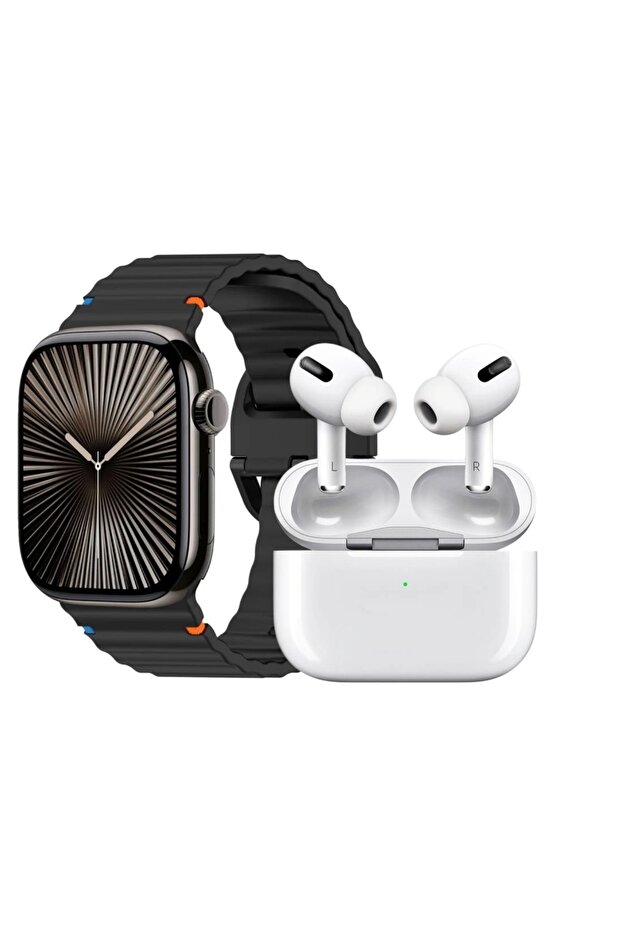 SMARTWATCH WITH AIRBUDS PRO , app control, Bluetooth concoction, call & message alerts