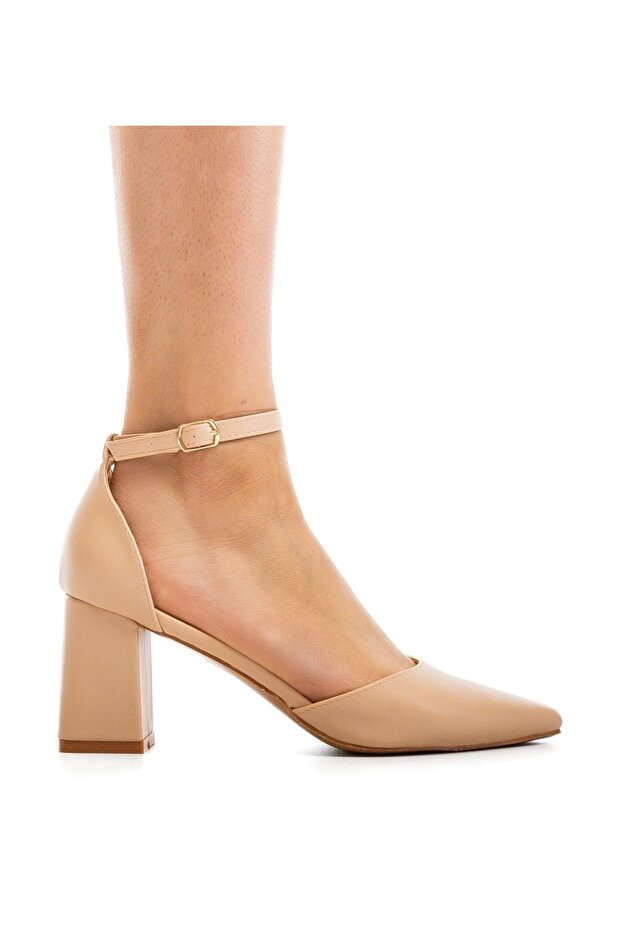 Pantofi dama Abes Bej - 6