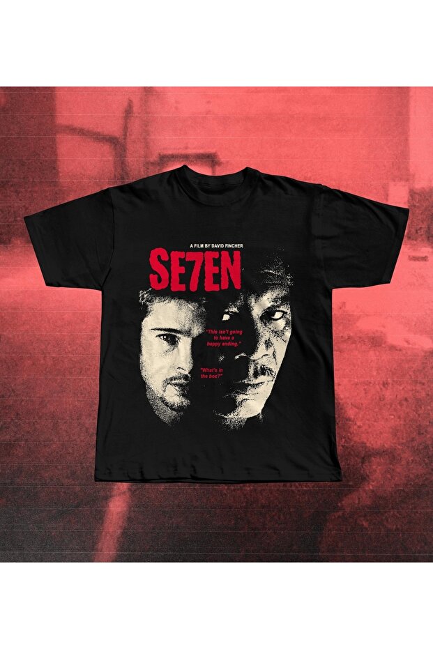 Se7En Printed Unisex Oversize T-Shirt