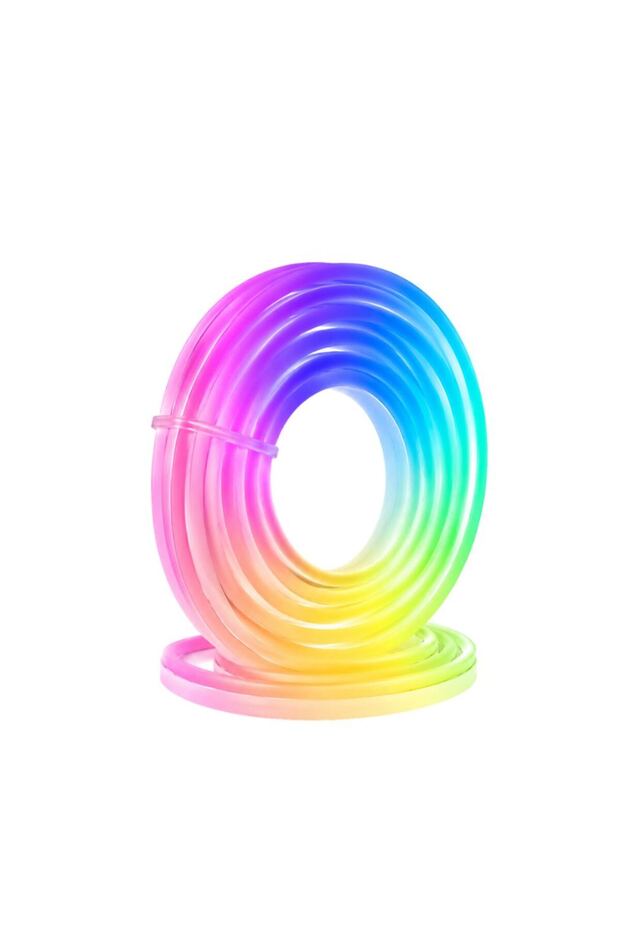 شريط إضاءة LED مقاوم للماء يعمل بالتحكم عن بعد، مزود بإضاءة LED نيون متزامنة مع الموسيقى