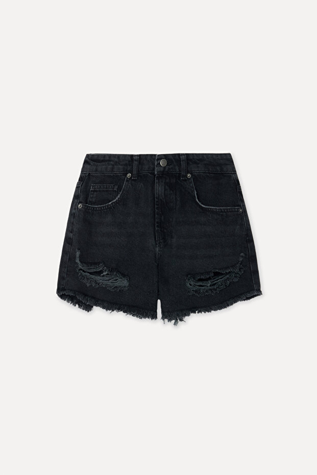 Women's Anthracite Comfort Fit Shorts
