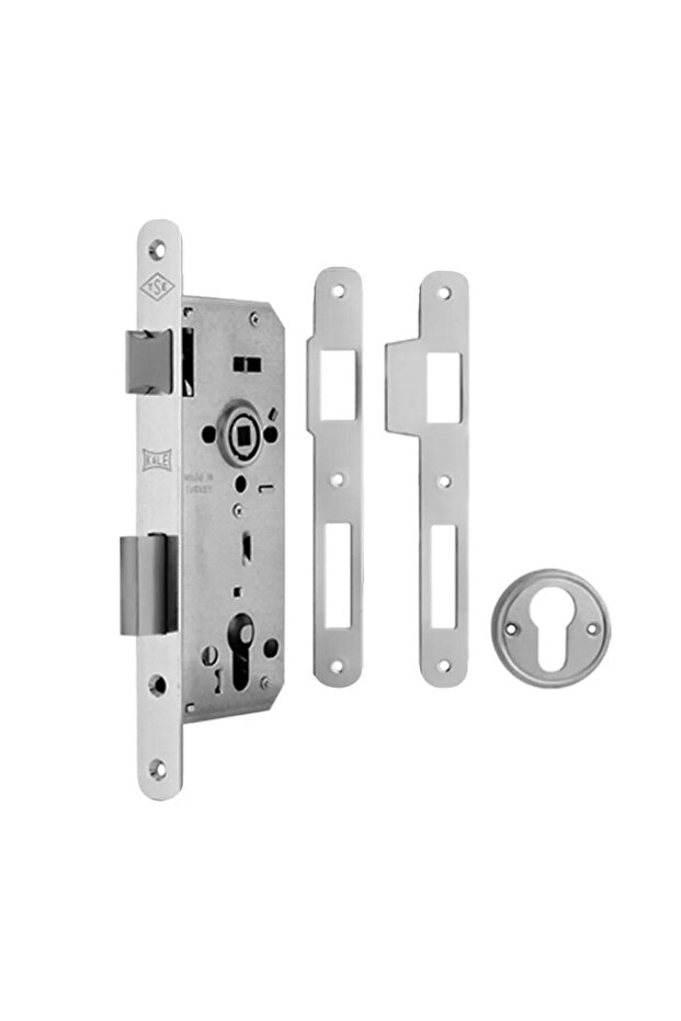 Kale 152/R 40 mm Oval Mirror Recessed Cylinder Lock Barelli