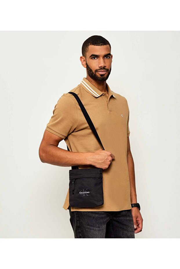 حقيبة BOLD FLATPACK للرجال، حقيبة كتف متقاطعة