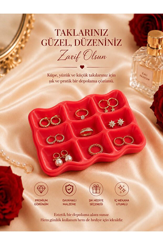 Earrings Ring Organizer Jewelry Organizer Premium Stylish Design