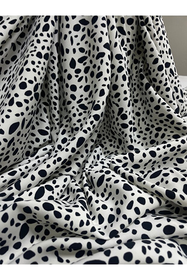 Cotton Crepe Viscose Fabric Draped Dress, Shalwar, Skirt