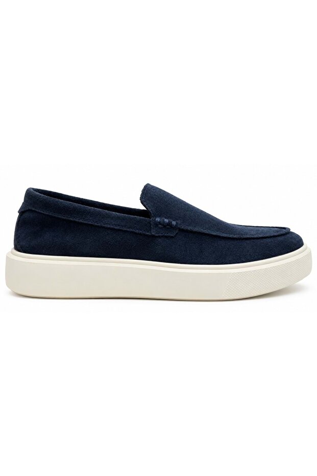 111230309 Zayn Sneaker Men's Leather Shoes Dark Blue