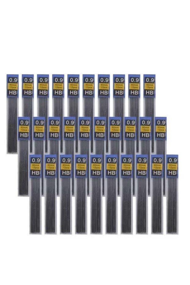 Pencil Leads - 5-Pack HB Mechanical Pencil Refills - 0.3mm, 0.5mm, 0.7mm, 0.9mm Lead Set | 60mm Precision Graphite for Drafting, Sketching & Writing