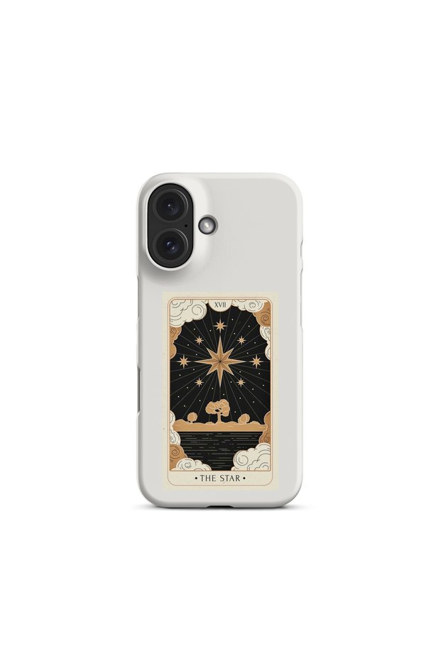 iPhone 17 Compatible Star Tarot Design Phone Case