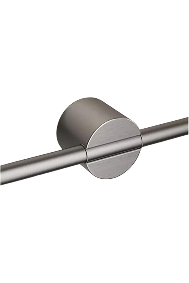 40cm Black Stainless Steel Towel Holder - Waterproof Bathroom Towel Bar, Wall-Mounted Towel Hanger for Bath & Kitchen
