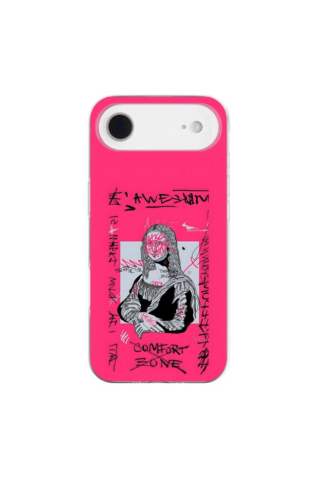 iPhone 17 Air Compatible Graffiti 1 Design Transparent Case