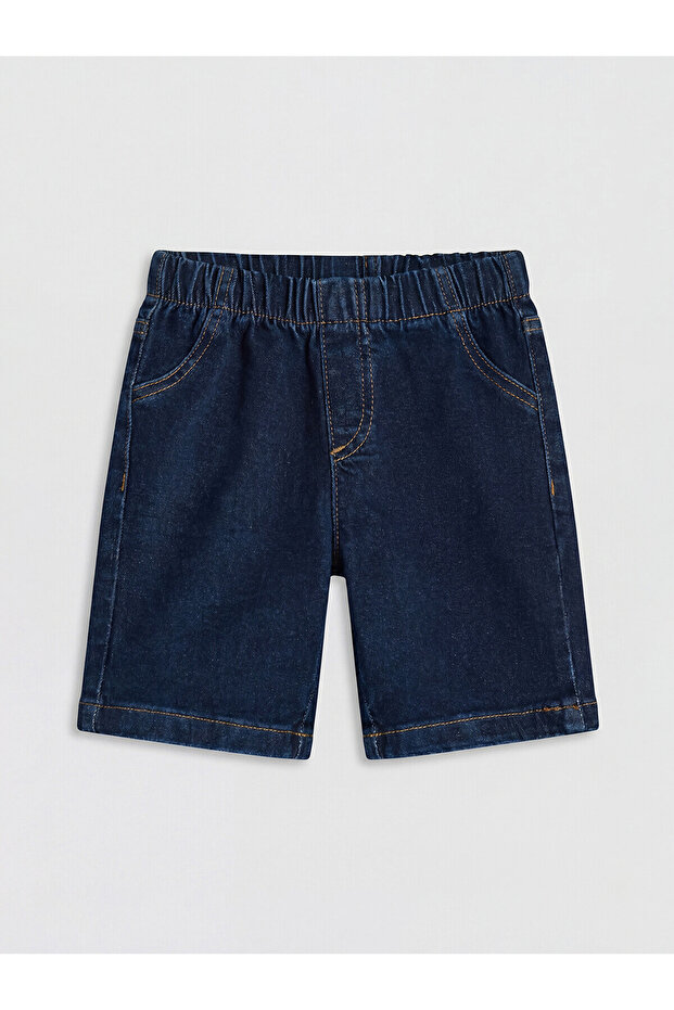 Trendlucky Boys' Jean Shorts with Difference in Color